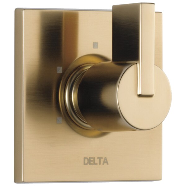 Delta Vero 3-Setting 2-Port Diverter Trim Champagne Bronze T11853-CZ - main